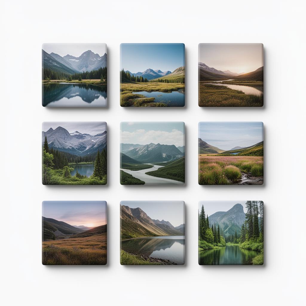 Square Custom Photo Magnet - 2" x 2"